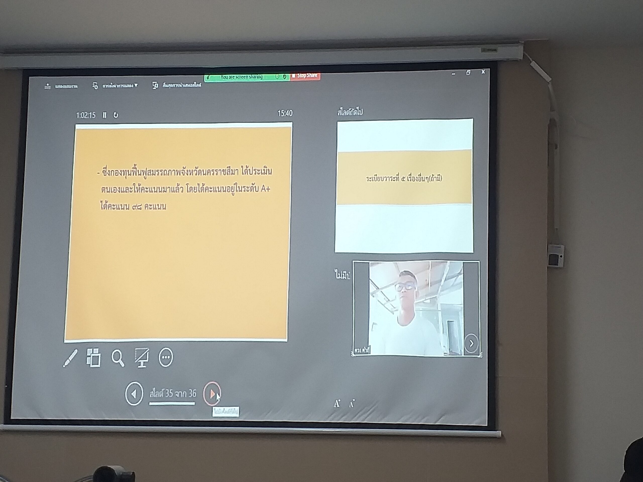 รูปประชุม บอร์ดใหญ่ 19-10-2564